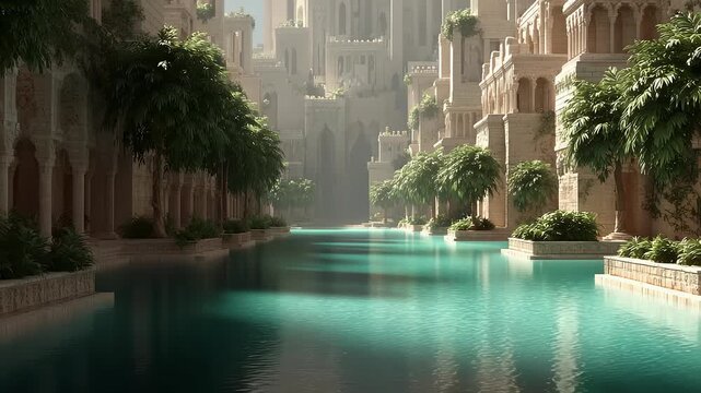 Future City: Water City Architecture Harmoniously Coexisting with Nature