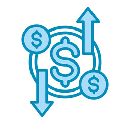 Investment  Icon Element For Design	