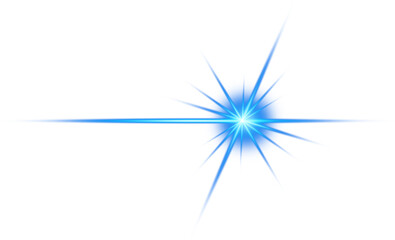 Blue Aurora Beam Sparkline