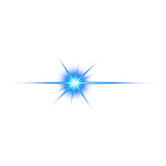 Blue Celestial Lightstream Glow