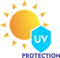 UV protection icon