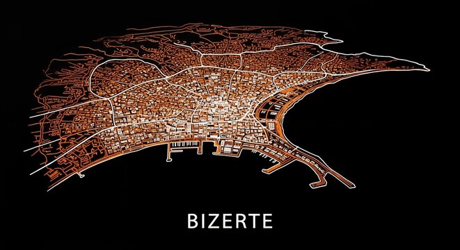 A Stunning Aerial View of Tunisia's Vibrant Landscape