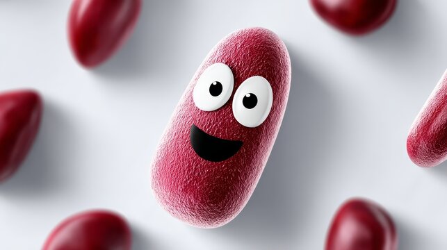 Smiling red blood cells, a microscopic journey into the circulatory system explore