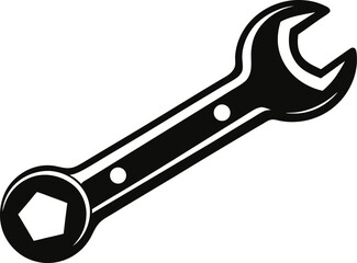 Wrench or Spanner Tool Doodle