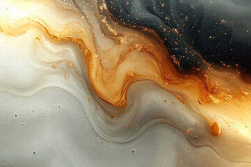 Fototapeta premium Liquid pouring into a glass closely captured.