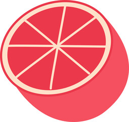 Grapefruit, Grapefruit slice, Slices of Pink Grapefruit