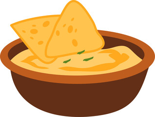 hummus day dip, Cheese Dip with Nachos