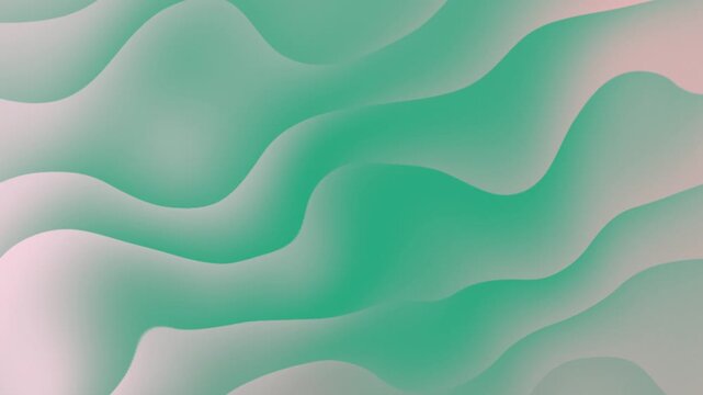 A green liquid form that is animated to move and flow smoothly.