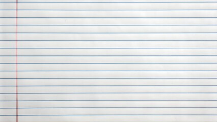 Fototapeta premium Abstract background of horizontal lines on lined paper with subtle color variations