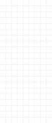 Loose space grid layout on portrait 9:21 transparent background ratio. Grid 9x21