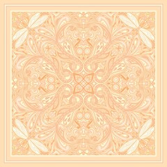Elegant Pink Paisley Pattern for Bandana