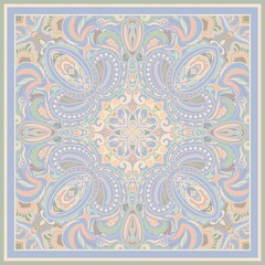 Elegant Pink Paisley Pattern for Bandana