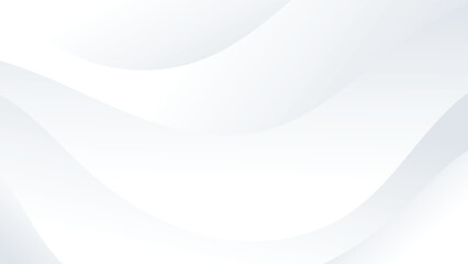 white background with abstract dynamic line and curve
