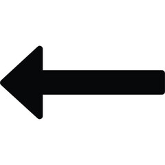 simple black arrow,minimalist icon,vector illustration,black and white

