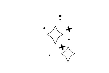 icon, concentration line, yellow, background, Doodle shine, PNG, black