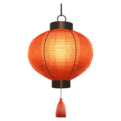 Obraz premium lantern, new year, vector, transparent background, festival, asia, lamp, light, street, vintage, night, streetlamp, cage, streetlight, decoration, celebration, isolated, ornament, decor, year, hang