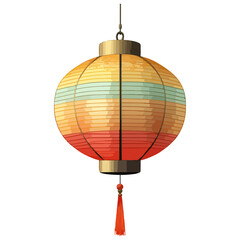 Obraz premium lantern, new year, vector, transparent background, festival, asia, lamp, light, street, vintage, night, streetlamp, cage, streetlight, decoration, celebration, isolated, ornament, decor, year, hang