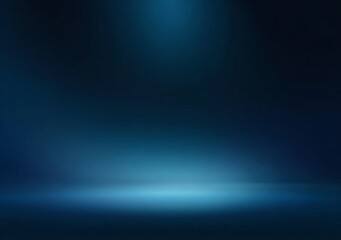 Abstract Dark Blue Gradient Background for Product Display