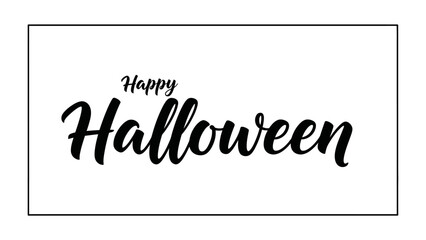 Happy Halloween Greeting: Celebrate the spooktacular season with a classic Happy Halloween greeting, perfect for sending festive messages or adding a touch of eerie charm to your designs.