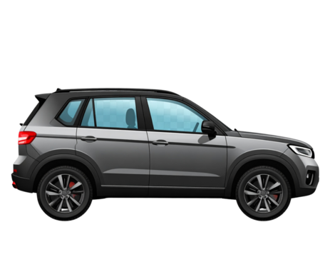  Minimal Vector SUV with Black Trim 