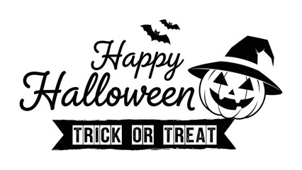 Halloween Graphic: A monochrome design to set your mood for a spooky season with the essence of eerie vibes and festive spirit for the holiday celebration.