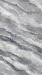Fototapeta premium Elegant seamless marble tile pattern with white, light gray, and dark gray swirls and veins,
