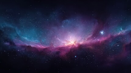 Fototapeta premium Vast Nebulae Space Landscape