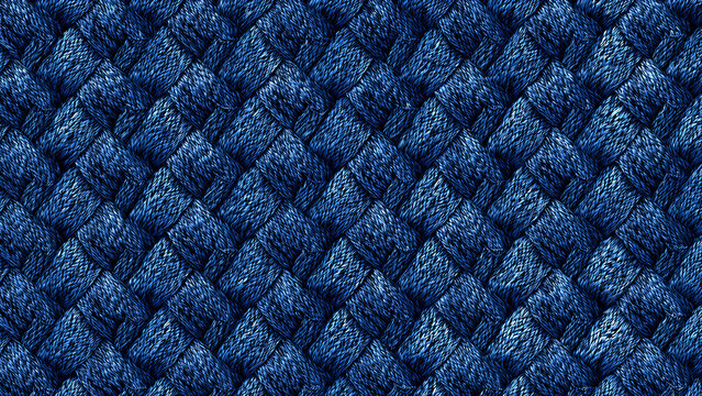 Detailed Denim Pattern Seamless Textile Background