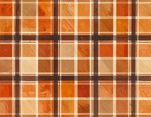Rustic Plaid Pattern Background