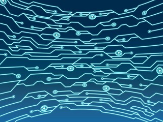 サイバー空間の背景素材