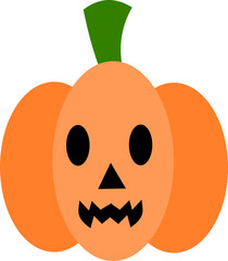 halloween pumpkin face vetor