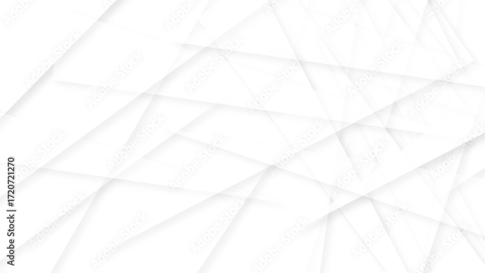 Aufkleber abstract white tile pattern background. abstract tile 3d shadow background for desktop. vector illus