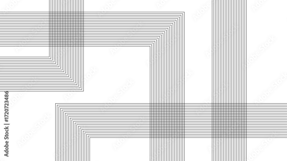 Aufkleber abstract parallel wave line elegant white striped diagonal line technology creative concept web text