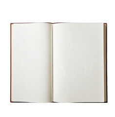 Naklejka premium Open book, blank pages