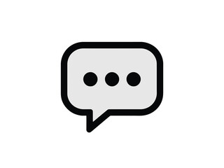 chat icon vector illustration