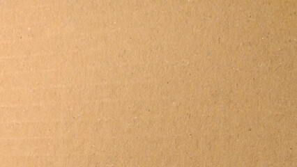 Background of brown kraft paper or cardboard texture. Abstract pattern of beige rough carton, old paper sheet, parchment or papyrus surface, vector realistic illustration