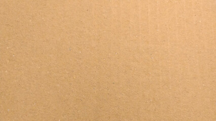 Background of brown kraft paper or cardboard texture. Abstract pattern of beige rough carton, old paper sheet, parchment or papyrus surface, vector realistic illustration
