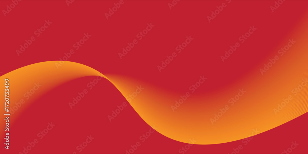 Poster abstract background red modern corporate concept with light yellow color pattern. vector