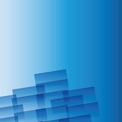 Fototapeta premium abstract blue background with cubes