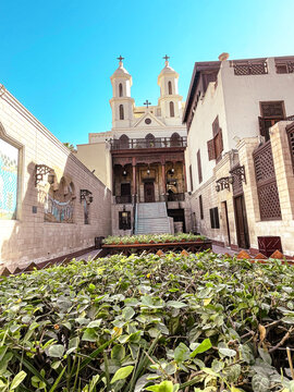 Ancient Coptic church built above a Roman fortress
Hanging Church, Egypt, Coptic, church, Christian