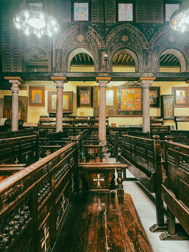 Ancient Coptic church built above a Roman fortress
Hanging Church, Egypt, Coptic, church, Christian