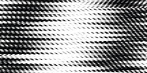black and white halftone speed pattern background. illustration eps 10