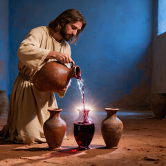 성전, 예배, 교회,CHURCH,성경,bible, 기적, 오병이어, 예수 그리스도, 오병이어, 가나 혼인잔치, 물과 포도주, 물을 포도주로 만든 기적, 요한복음, The miracle of the five loaves and two fish,The Wedding at Cana, Miracle, 기독교, Christianity, 요한 복음 2:1-12, 
