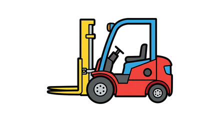 Fototapeta premium Simple graphic icon of a thermometer and snowflake indicating cold, frigid weather or climate control