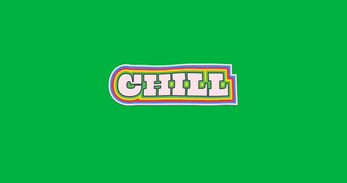 Multi-layered typographic wordmark floating on transparent canvas showcasing digital design concept