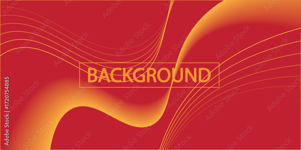 Poster modern red abstract gradient background