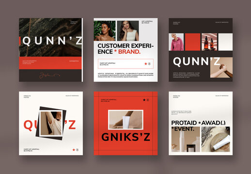 Brand Social Media Post Layout