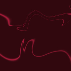 Crimson Abstract Background: Elegant Swirls & Curves