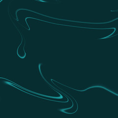 Teal Abstract Swirls: Elegant Liquid Motion Background
