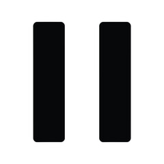 Abstract minimalist vertical lines simple geometric shape modern design element vector